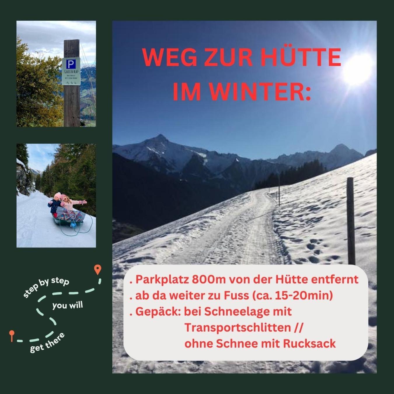 Goass'N Alm Zillertal Villa Hippach Bagian luar foto